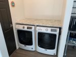 Conveniently placed laundry room to keep your outfits in pristine shape while you stay with us